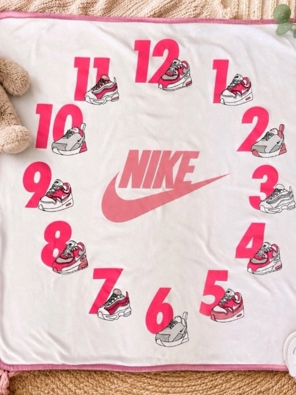 Nike Baby Milestone Blanket